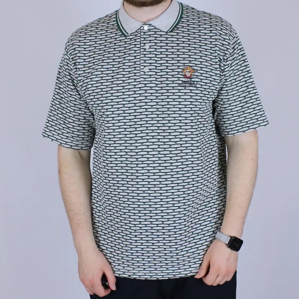 Vintage Versace jeans couture polo shirt rare